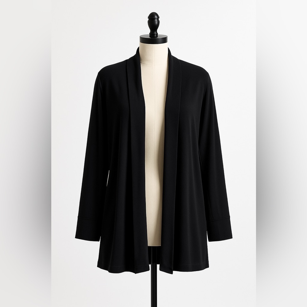 Gap fit Black Open Front Cardigan